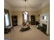 Comfortable living room with a decorative fireplace and vintage charm at 1761 Hosea L Williams Dr, Atlanta, GA 30317
