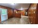 Spacious kitchen featuring a breakfast bar, wood cabinets, and natural light at 305 Flat Shoals Church Rd, Stockbridge, GA 30281