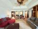 Spacious living room with a seating area and view of other rooms in the home at 5350 Hearn, Ellenwood, GA 30294