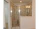 Modern bathroom featuring a tile shower with a built-in bench at 376 Turner Cir, Mcdonough, GA 30252