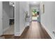 Spacious entryway with wood floors and an open view into the home's main living areas at 510 Cunninghame Ct, Peachtree City, GA 30269