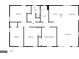 Floor plan showcasing the layout of the house at 355 New Marietta Hwy, Roswell, GA 30075