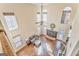 High angle shot of a cozy living room with fireplace, hardwood floors, and vaulted ceiling at 4213 Bretdale Nw Run, Kennesaw, GA 30152