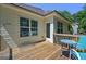 Enjoy this outdoor space with a spacious wood deck and beautiful views at 6645 N Glen Dr, Cumming, GA 30028