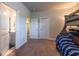 A bunk room with an ensuite bathroom at 4752 Albany Way, South Fulton, GA 30331