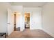 A clean bedroom with an ensuite bath and closet visible through open doors at 4752 Albany Way, South Fulton, GA 30331