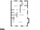 Detailed floor plan showcasing the layout of the living room, kitchen, bedroom, and bathroom on Floor 1 at 786 Neal Nw St, Atlanta, GA 30318