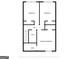 Upstairs floor plan displaying bedrooms, a hall, and a primary bedroom with an en-suite bathroom at 786 Neal Nw St, Atlanta, GA 30318