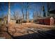 Large backyard with shed and plenty of open space at 1684 Lake Harbin Rd, Morrow, GA 30260