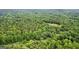 Beautiful forest aerial view of wooded neighborhood with a lake and homes at 135 Birdsong Ln, Fayetteville, GA 30215