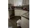 Kitchen featuring ample counter space and white cabinetry at 227 Cedars Glen Cir, Villa Rica, GA 30180