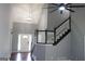 Grand foyer with a staircase, chandelier, and high ceilings that add an elegant touch at 74 Flanders Ct, Douglasville, GA 30134