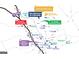 Detailed area map showcasing the Reserve at Calcutta's proximity to local amenities and major routes at 608 Whitman Lane # 2028, Stockbridge, GA 30281