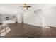 Living room with hardwood floors that flows into the kitchen at 608 Whitman Lane # 2028, Stockbridge, GA 30281