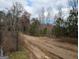 Image shows bare land, a dirt road, and partial fencing in the distance with lots of trees around the area at 5700 Miles Rd, South Fulton, GA 30349