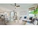 Spacious living room with an open floor plan, modern furnishings, and natural light at 1818 Butterfly Way, Marietta, GA 30066