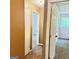 Hallway with carpeted floors and views into other rooms at 401 Mt. Tabor Church Rd., Dallas, GA 30157