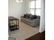 Home office with neutral colored walls, carpet, and ample space for working or relaxing at 878 W Union Grove Cir, Auburn, GA 30011