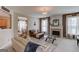 Cozy living room with fireplace, neutral paint colors, and furniture offers a comfortable gathering space at 2990 Haynes Club Cir, Grayson, GA 30017