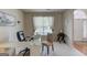 Well-lit office space with two chairs and a large desk, perfect for a home office or study at 2990 Haynes Club Cir, Grayson, GA 30017