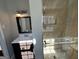 Modern bathroom boasts stylish vanity and glass-enclosed shower with updated fixtures at 172 Oak Forest Se Dr, Smyrna, GA 30082