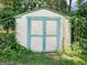 Storage shed featuring double doors and ample space at 6698 Cameron Rd, Morrow, GA 30260