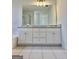 Bathroom vanity with double sinks, ample counter space, and plenty of storage at 410 Oakpark Ter, Mcdonough, GA 30253