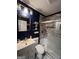 Beautiful bathroom features a stylish vanity and a glass-enclosed shower with tile surround at 1132 Se Oak Knoll Ter, Atlanta, GA 30315