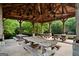 Inviting outdoor pavilion with picnic tables, offering a shady spot to relax and enjoy the surrounding green space at 4128 Hunt Sw St, Covington, GA 30014