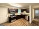 Modern kitchen featuring stainless steel appliances and stone countertops at 51 Springside Se Dr, Atlanta, GA 30354