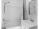 Bathroom featuring a shower and vanity at 1356 Lori Ct, Conley, GA 30288