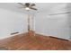 Comfortable living area with wood floors and convenient closet space at 1356 Lori Ct, Conley, GA 30288