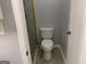 Compact bathroom featuring a toilet and shower at 2914 Parc Lorraine, Lithonia, GA 30038