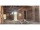 Exposed framework showcasing the building process with wiring, plumbing, and the structure of the walls and ceiling at 1301 Lavista Ne Rd, Atlanta, GA 30324