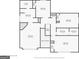 Upstairs floor plan featuring bedrooms, bathrooms and closet dimensions at 182 Spivey Glen Dr, Jonesboro, GA 30236