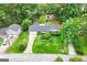 Aerial view of the property showcasing landscaping and neighborhood at 1226 Pine Knoll, Conyers, GA 30013
