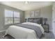 Beautiful bedroom with a large window, soft decor, and neutral colors creating a serene space at 823 Hennepin Ter, Mcdonough, GA 30253