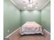 Cozy bedroom with a ceiling fan, neutral walls, and wall-to-wall carpeting at 2810 Promenade Pl, Buford, GA 30519