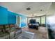 Spacious bedroom featuring plush carpeting, cozy seating, and abundant natural light through multiple windows at 68 Riveree Rd, Brooks, GA 30205