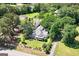 Serene aerial view of a charming home surrounded by lush greenery and a sprawling yard in a peaceful neighborhood at 441 Crumbley Rd, Mcdonough, GA 30252