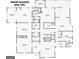 Detailed main level floor plan showcasing the layout of the living spaces at 441 Crumbley Rd, Mcdonough, GA 30252