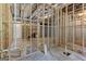 Unfinished basement featuring framed walls, and exposed ceiling offering customization at 155 Grace Hope Dr, Brooks, GA 30205
