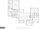 Detailed floor plan showcasing the layout of the main level featuring three bedrooms and primary suite at 155 Grace Hope Dr, Brooks, GA 30205