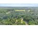 Aerial view of property with lush greenery and red location pin at 160 Country Mill Ln, Stockbridge, GA 30281