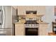 Modern kitchen featuring stainless steel appliances and granite countertops at 160 Country Mill Ln, Stockbridge, GA 30281