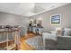 Upstairs office area with a lounger and two workstations at 193 Stonegate Trl, Carrollton, GA 30116