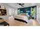 Bright and airy main bedroom with ensuite bathroom access and natural light at 111 Rosignol Dr, Sharpsburg, GA 30277