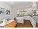 Open kitchen featuring stainless steel appliances and center island at 123 Mulberry Ct, Peachtree City, GA 30269