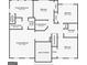 This floor plan shows the layout of the primary bedroom suite at 405 Woodbrook Way, Lawrenceville, GA 30043