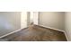 Neutral bedroom with carpeted floors and closet space; ready for personalization at 3948 Regent St, Douglasville, GA 30134